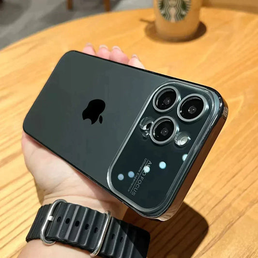 New design Lens Glass Case For iPhone 15 Pro Max