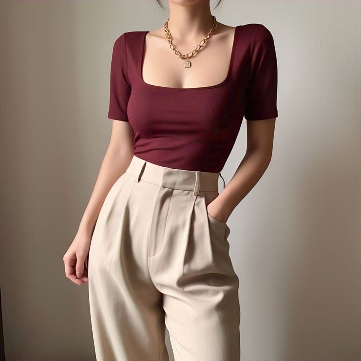 Color Pop Straight Leg Pants