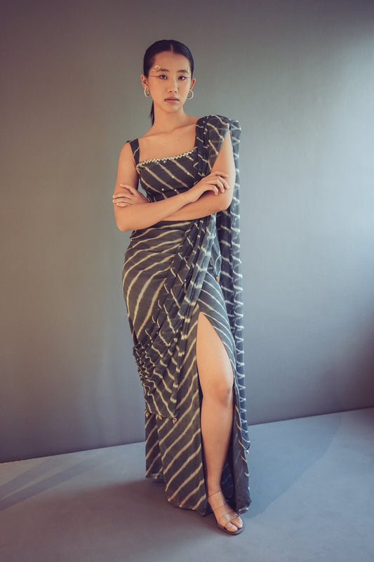 Classy Saree 2 in 1