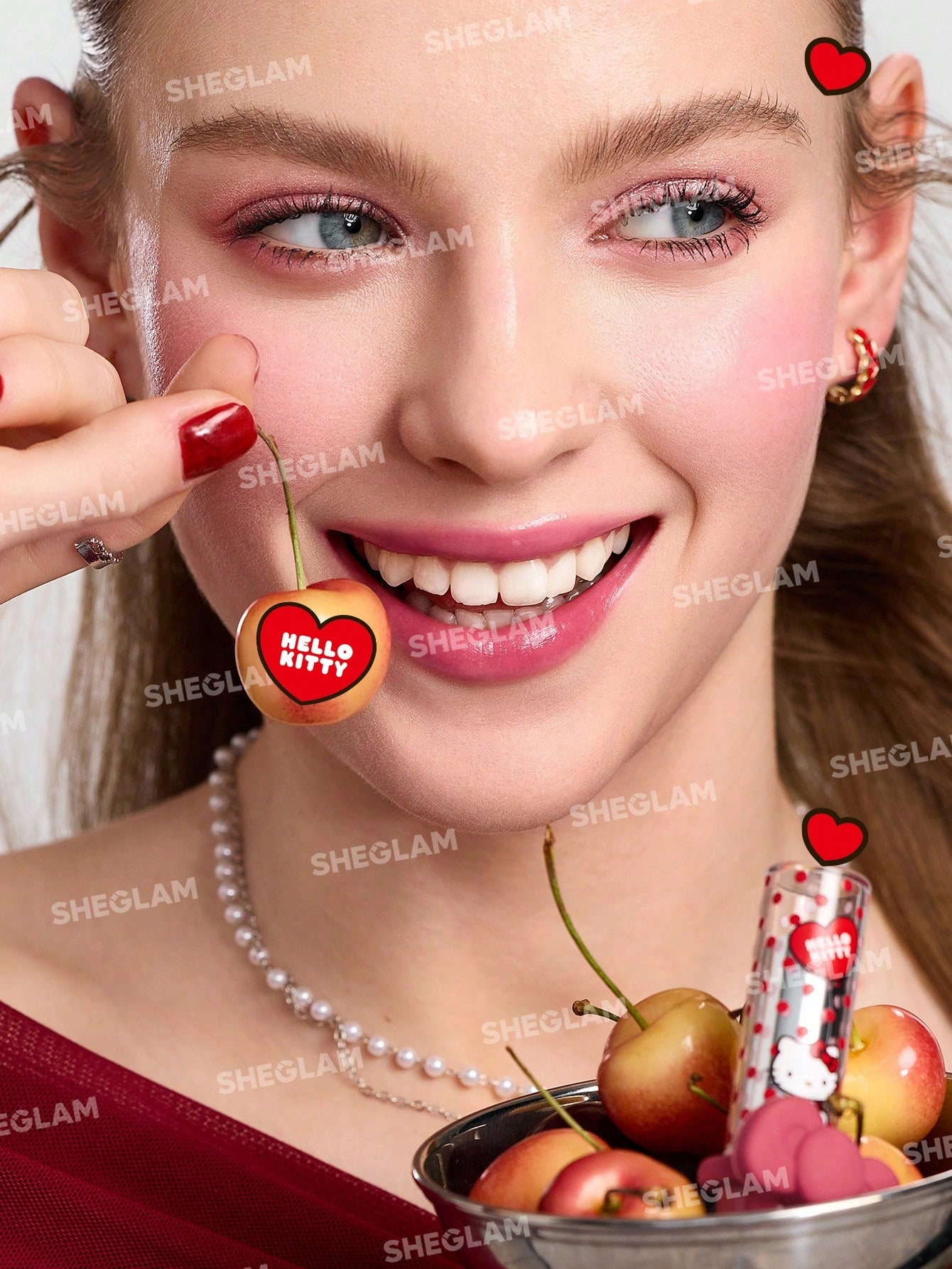 Hello Kitty｜SHEGLAM Be My Baby Hydrating Lipstick-Just A Crush