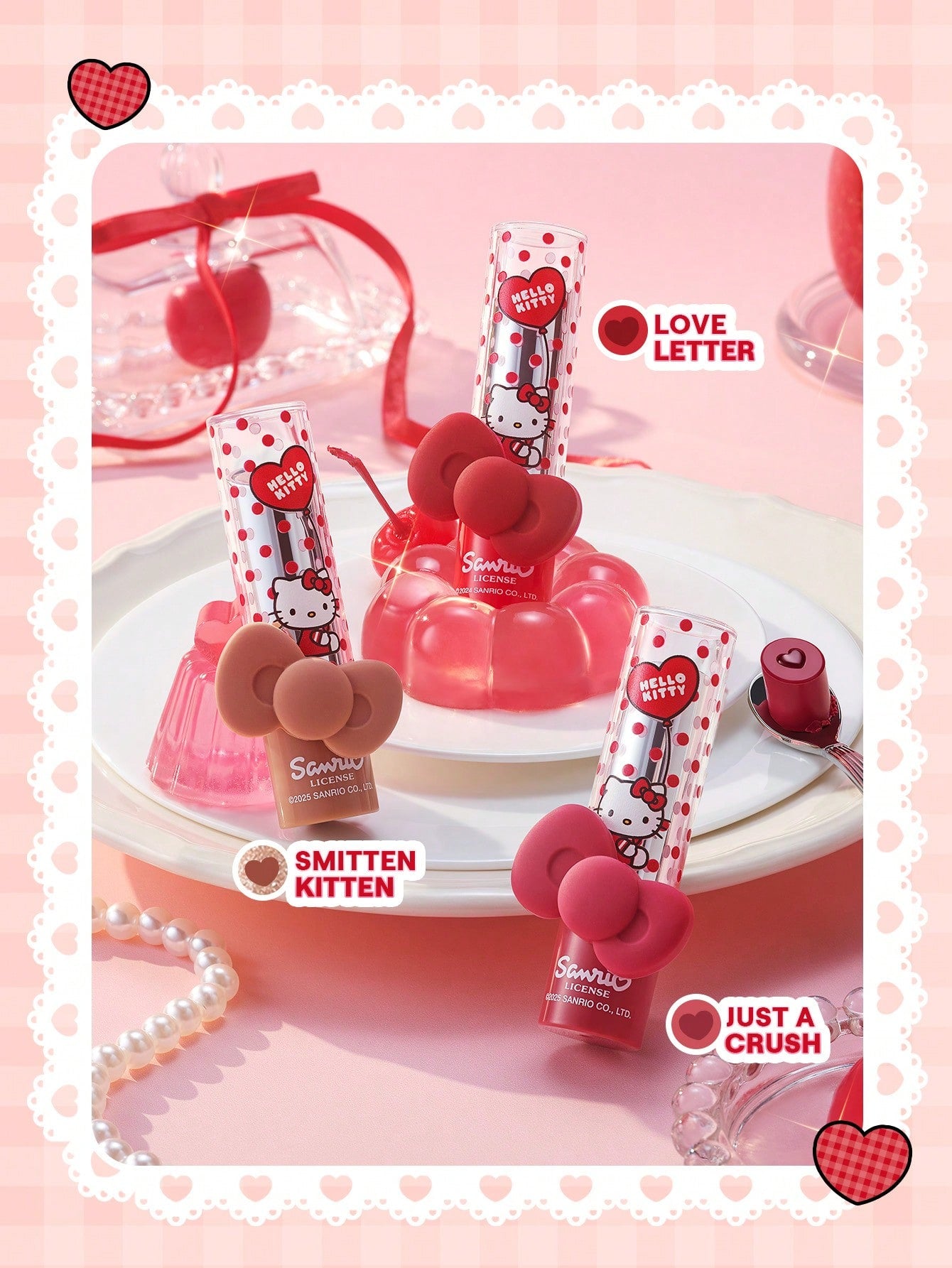 Hello Kitty｜SHEGLAM Be My Baby Hydrating Lipstick-Just A Crush