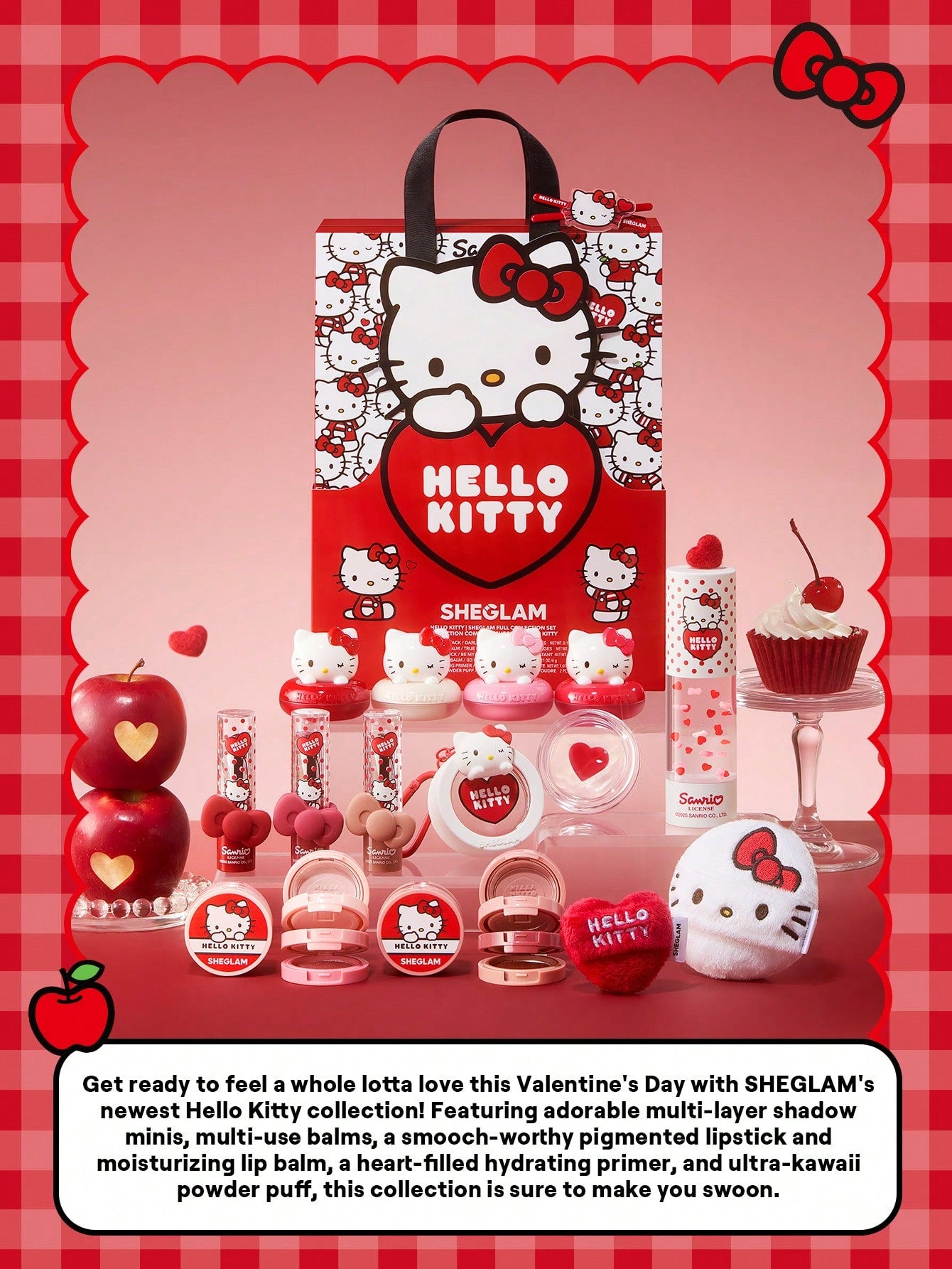 Hello Kitty｜SHEGLAM Be My Baby Hydrating Lipstick-Just A Crush