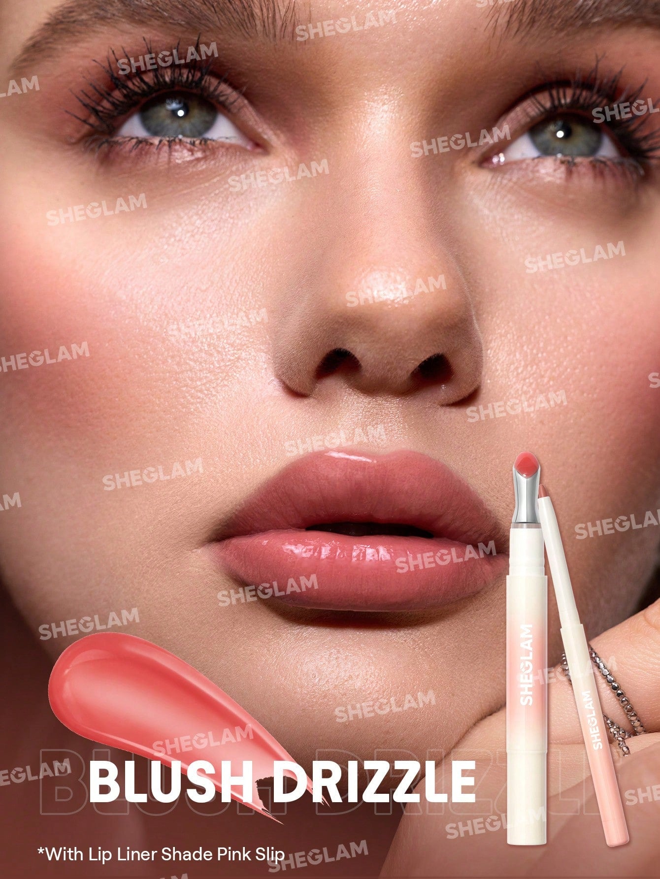 SHEGLAM Bold Booster Lip Plumper-Blush Drizzle