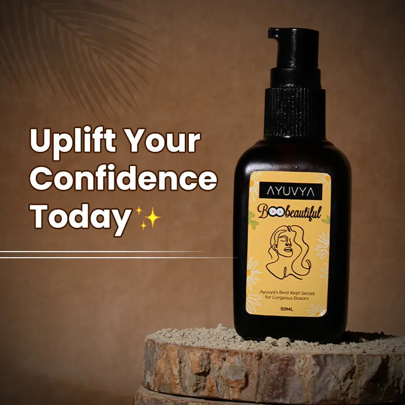 100% Original Ayurvedic Boobeautiful Oil & Boomax Combo (New & improved formulation)