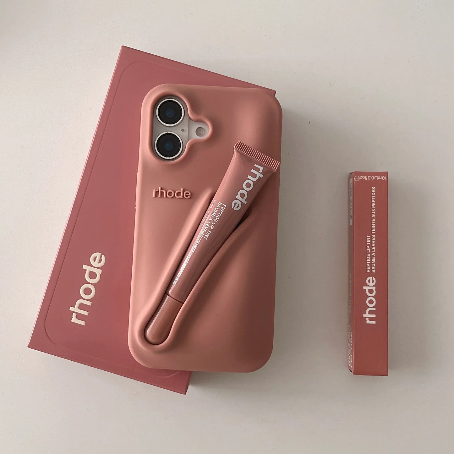 Combo of 2 3D Silicon Lip Gloss Phone Case for iPhone
