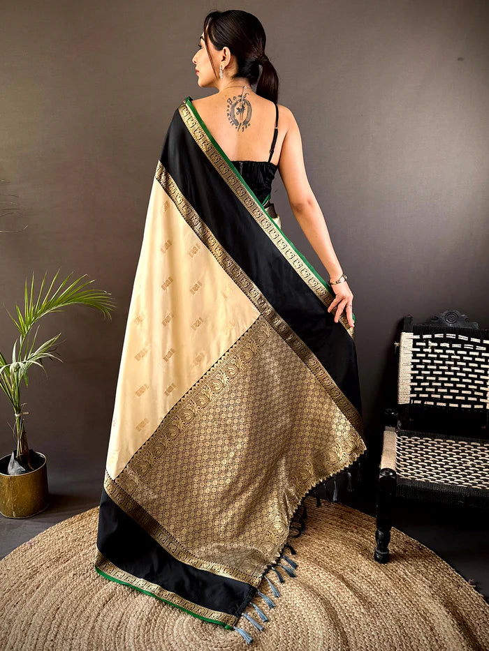 Gadhwal Pure Soft Silk Saree