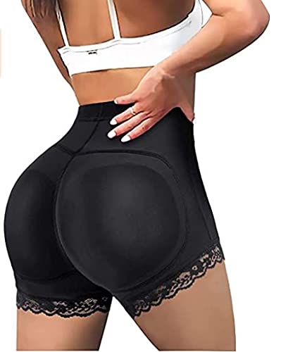 Scizor Butt Lifter Shapewear Padded Underwear Women Butt Hip Enhancer Shaper Seamless Fake Butt Panties Pads (S)