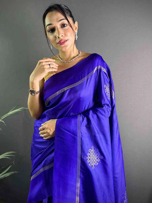Kolam Silk Heritage Saree