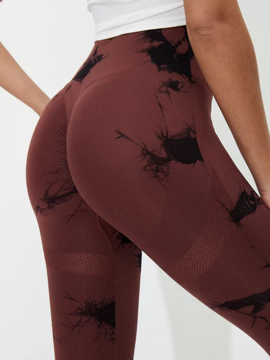 Tie & Dye Gym Tights