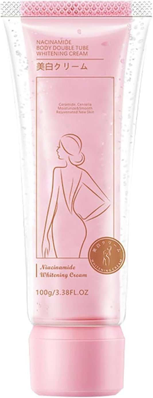 ENLIWISH Body Double Tube Brightening Cream Natural Moisturizing Body Lotion for All Skin 100 grams