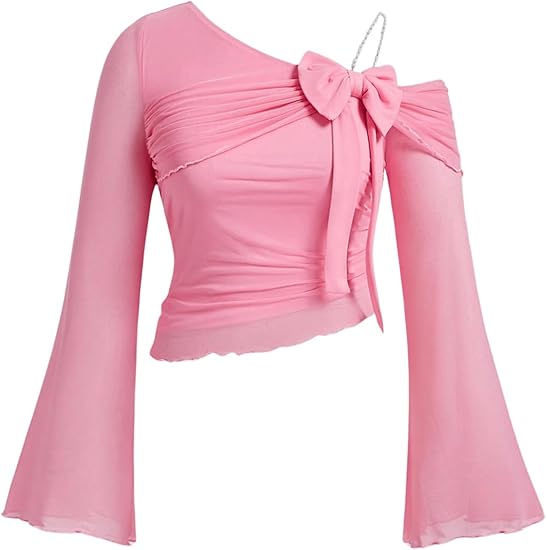 Combo Of 2 Soft Glam One-Shoulder Top & Tunic