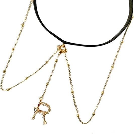 Diamond Initial Leg Chain Body (BUY 1 GET 1 FREE)