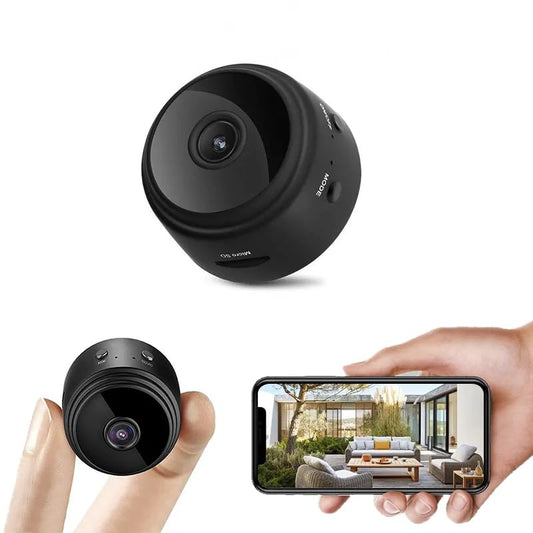TECHNOVIEW Wireless WiFi, HD 1080p Mini Portable Security Camera