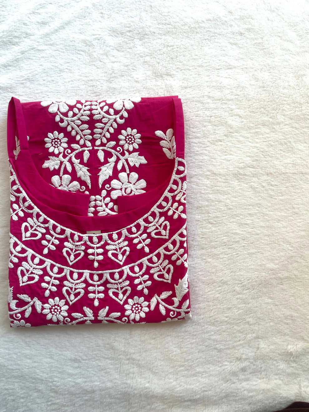 Blossom Chikankari Kurti