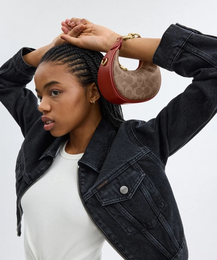The Luxe Signature Coated Canvas Mini Bag