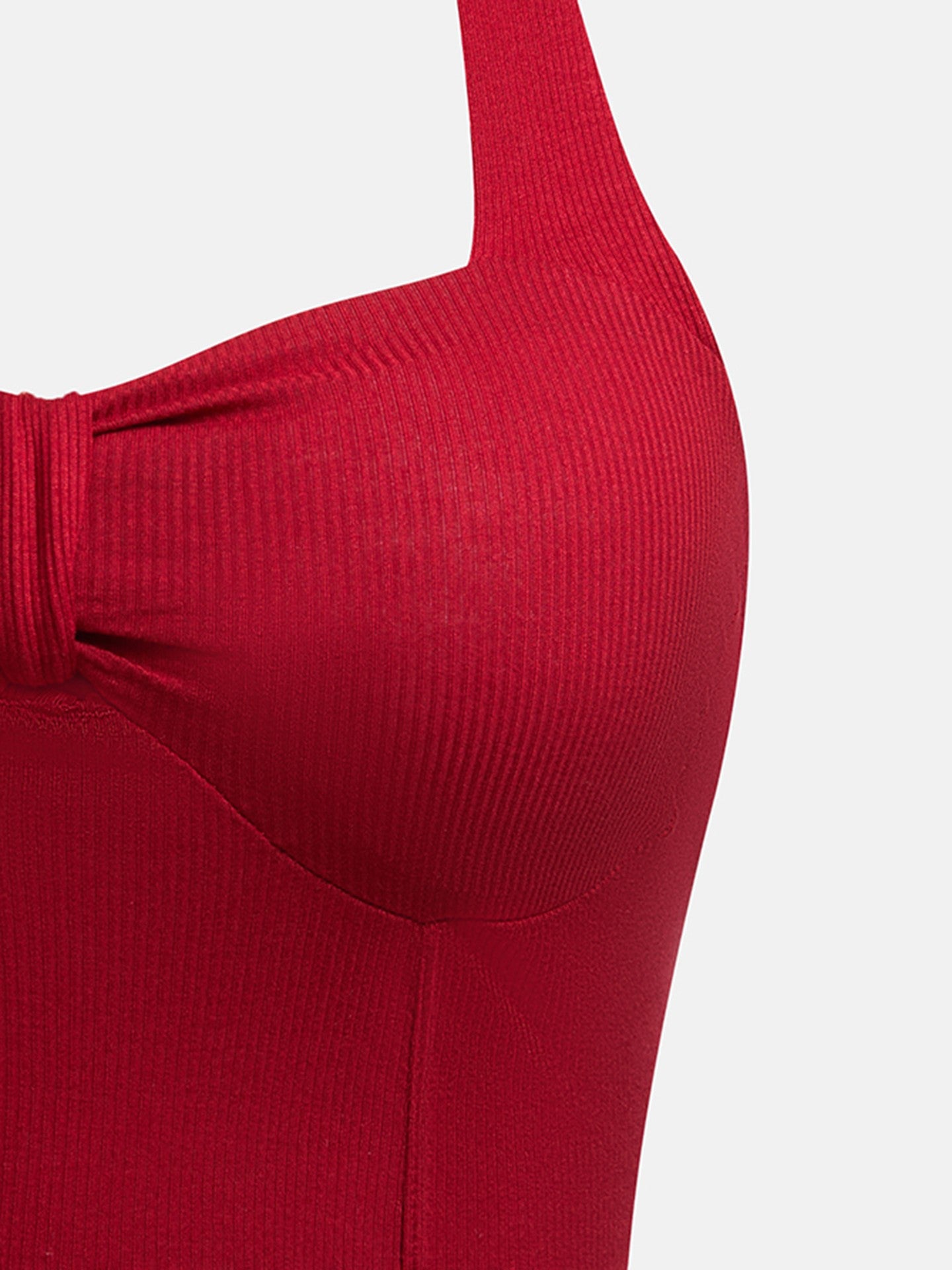 Combos Of 2 Red & Black Duo Tops