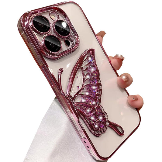 Changjia Glitter Butterfly Case