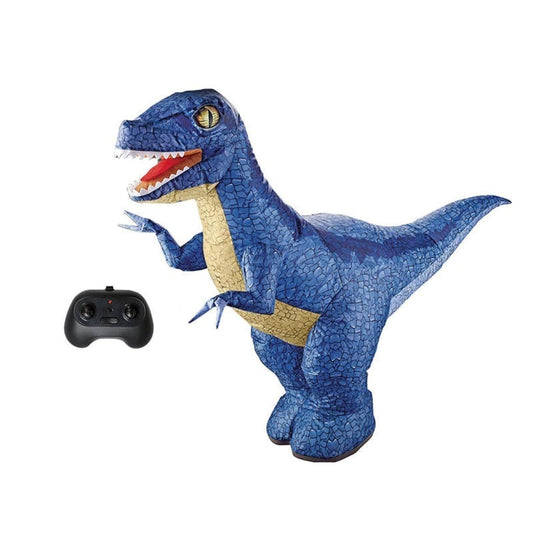PUIEAUST Electric Inflatable Remote Control Dinosaur Large Children's Toy