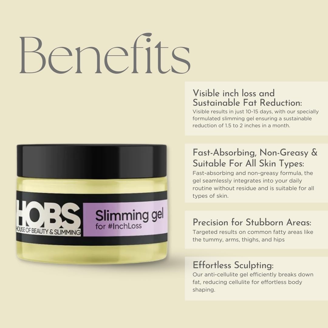 HOBS Slimming Gel For Inch Loss