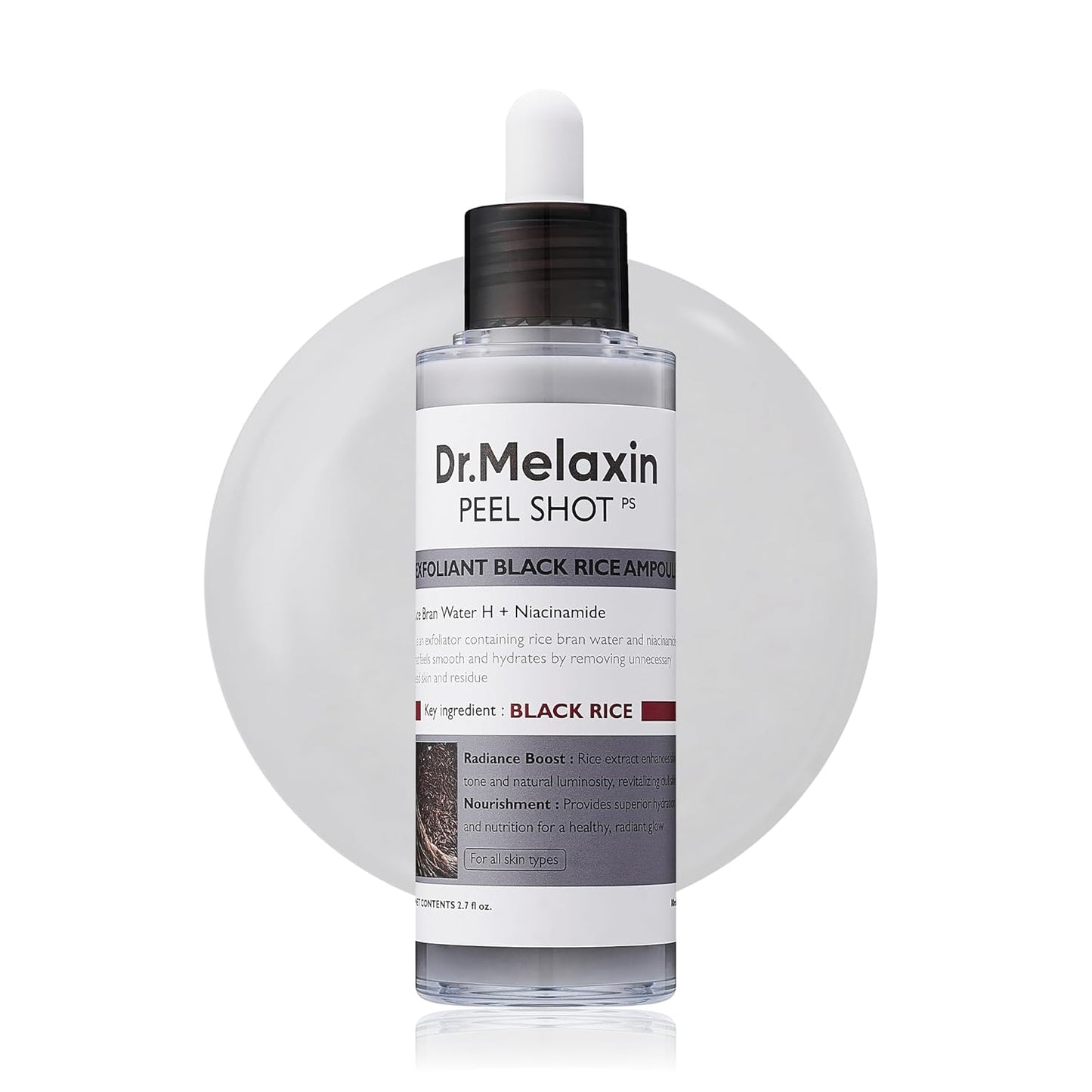 Peel Shot Glow Black Rice Face And Body Scrub