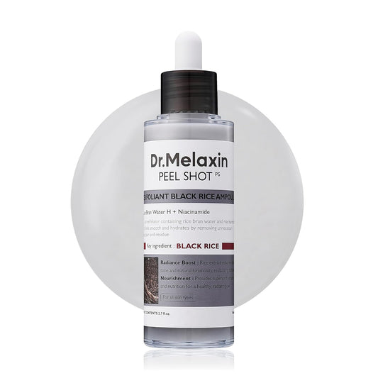 Peel Shot Glow Black Rice Face And Body Scrub