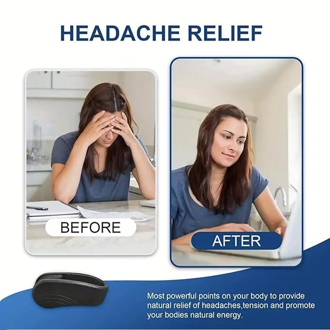 Sugar Control LI4 Acupressure Point Clip for Diabetes Management | Headache, Migraine &Tension Relief | Light Weight