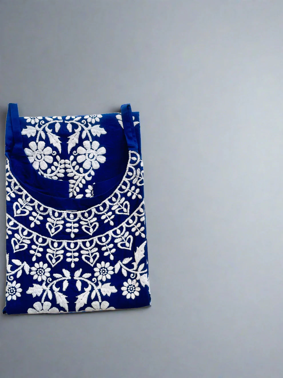 Blossom Chikankari Kurti