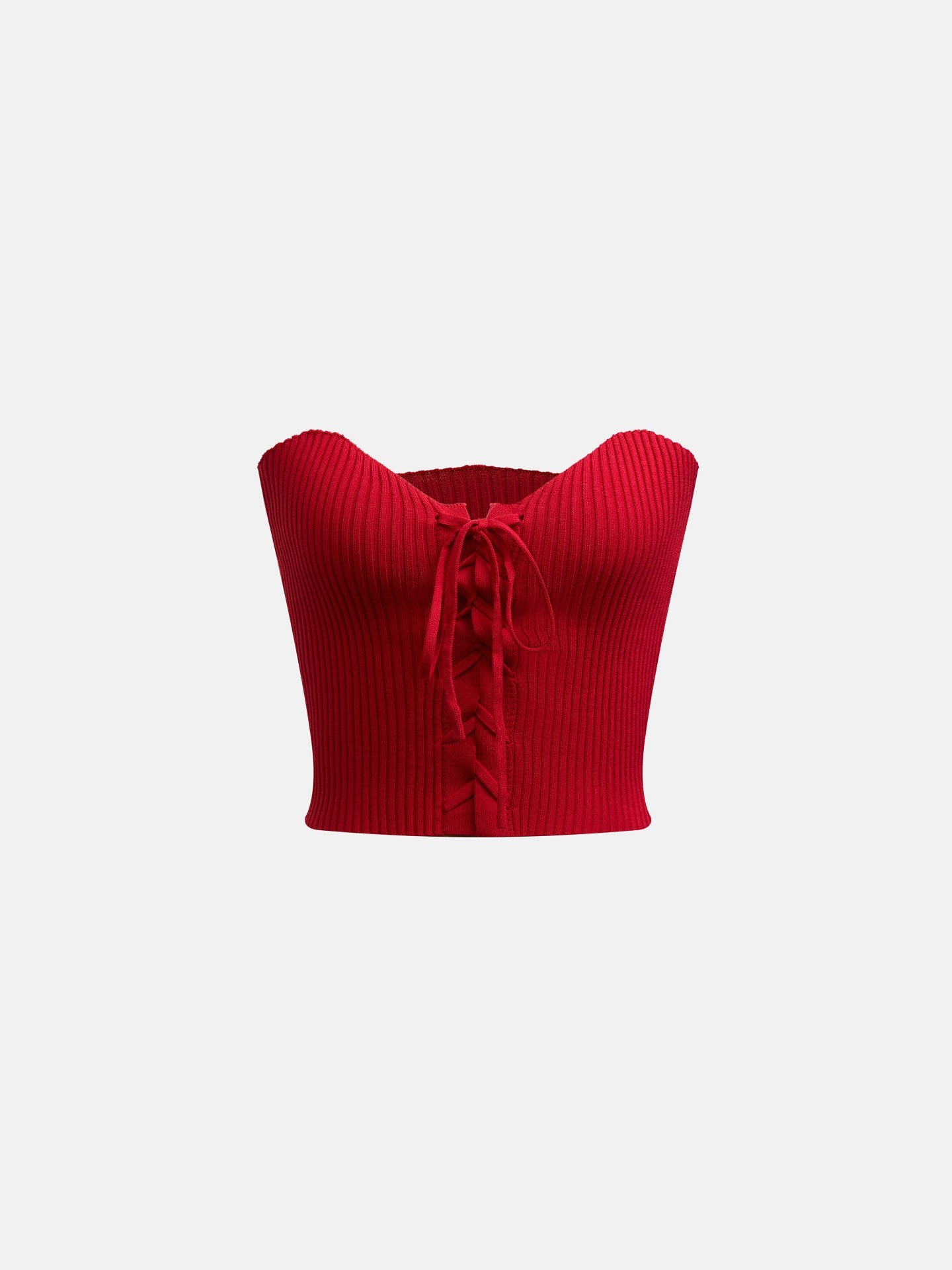 Combos Of 2 Red & Black Duo Tops