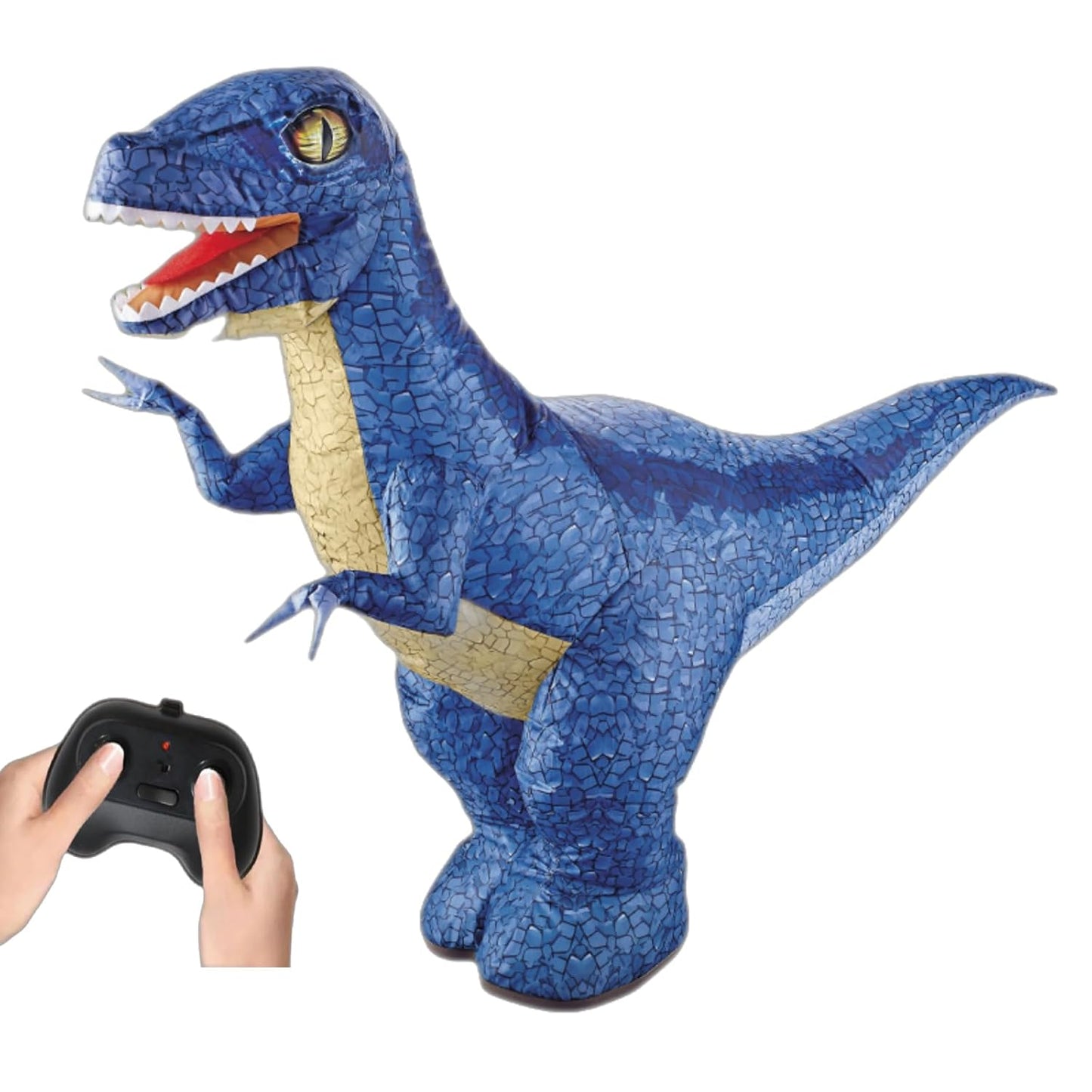 PUIEAUST Electric Inflatable Remote Control Dinosaur Large Children's Toy