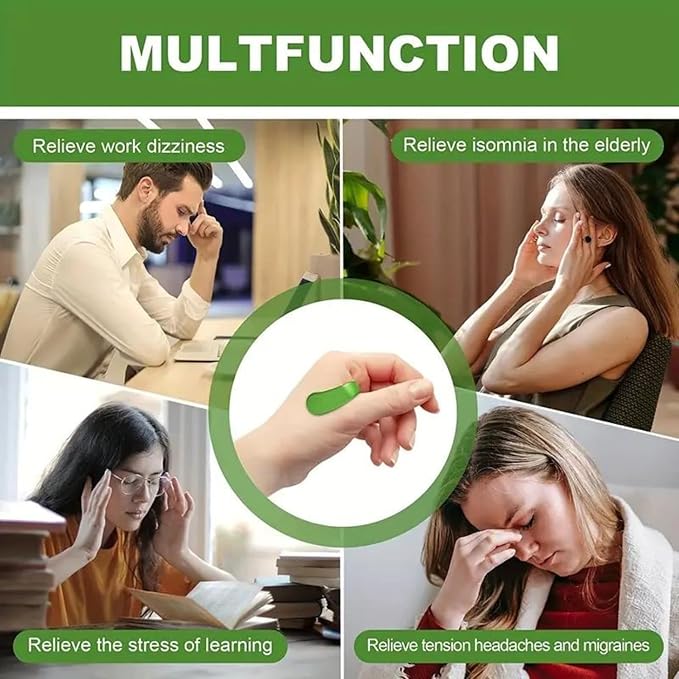 Sugar Control LI4 Acupressure Point Clip for Diabetes Management | Headache, Migraine &Tension Relief | Light Weight