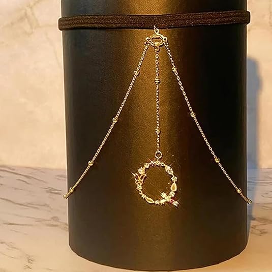 Diamond Initial Leg Chain Body (BUY 1 GET 1 FREE)