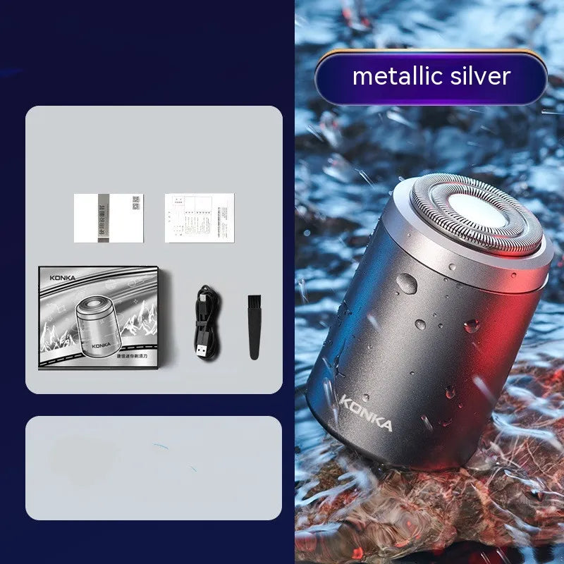 Men's Fashion Simple And Portable Outdoor Mini Shaver