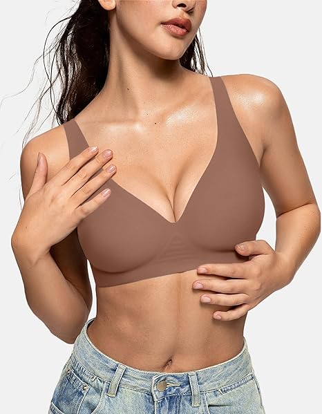 Women`s Deep V Bras Comfortable Bras