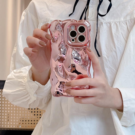 Peeperly WavyShield 12PM - Plated Pink