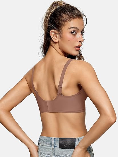 Women`s Deep V Bras Comfortable Bras