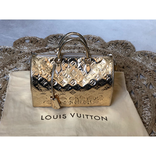 Louis Vuitton Speedy 35 Golden