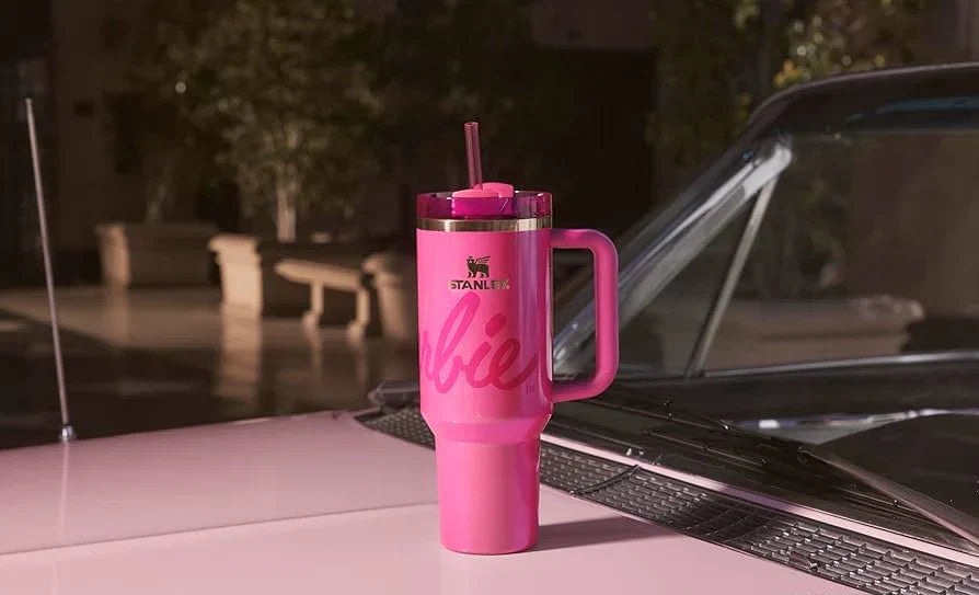 Barbie  Steel Sipper Cup with Straw