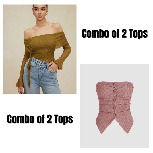 Combo Of 2 Timeless Graceb Top & Tunic