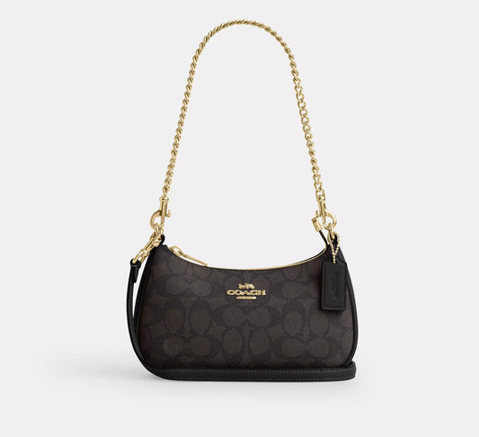 COACH  Mini Crossbody Bag In Signature Canvas