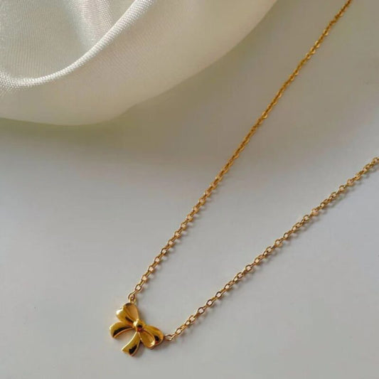 Combo of 10 Bow Necklace Chain