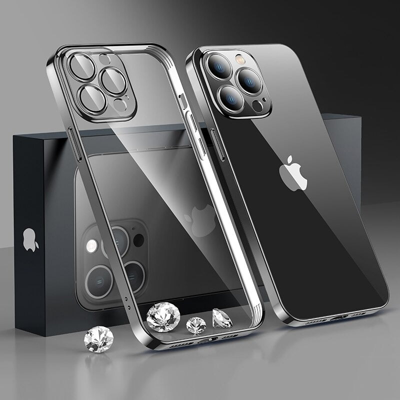 Magnetic Glass Double-Sided Privacy Phone Case For iPhone