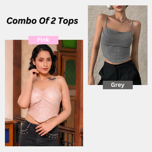 Combo Of 2 LuxeTank Tops