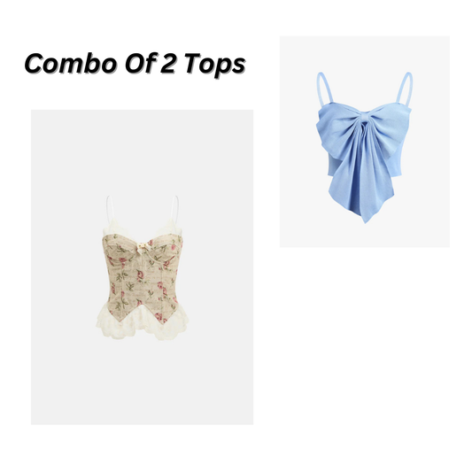 Combos Of 2 Bow Cami Top