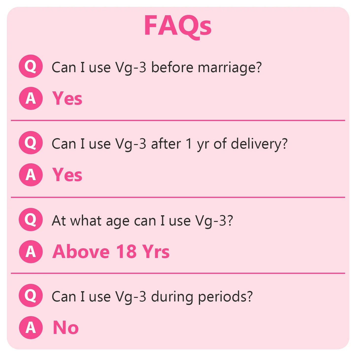 Vg-3 for V-tightening | 24 Tablets