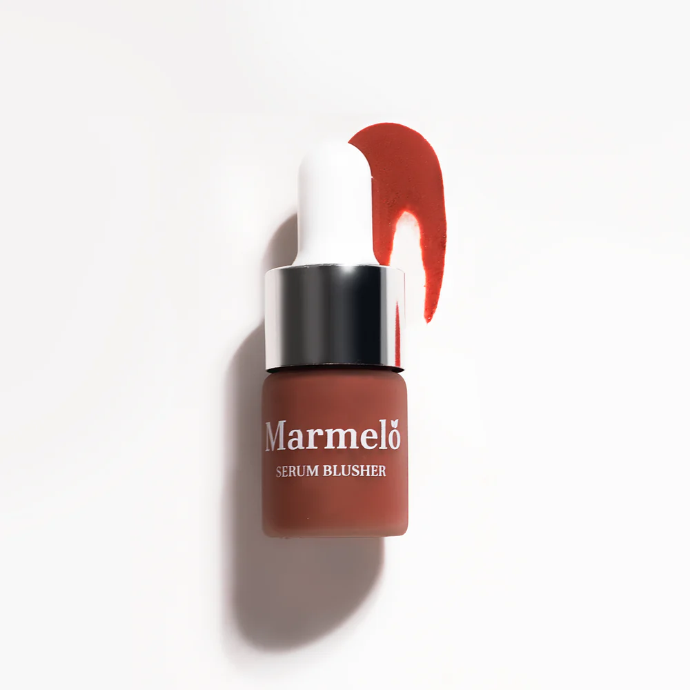 Marmelo Serum Blusher MINI | Dewy and Radiant Finish | Buildable Coverage | 6-hour Long Wear | Formulation infused with Niacinamides & Hyaluronic acid (MINI (4 ML))
