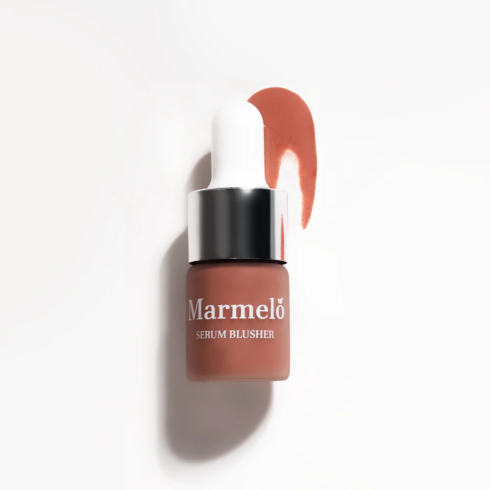 Marmelo Serum Blusher MINI | Dewy and Radiant Finish | Buildable Coverage | 6-hour Long Wear | Formulation infused with Niacinamides & Hyaluronic acid (MINI (4 ML))