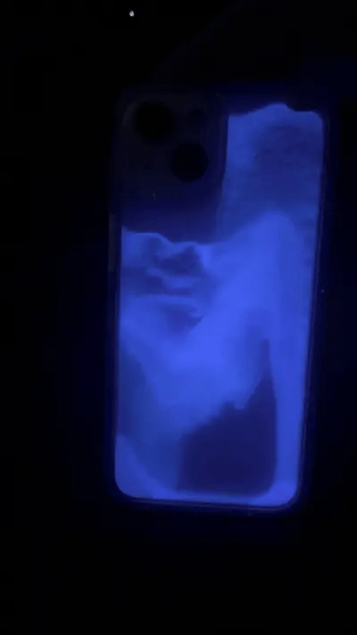 Quicksand iPhone Case - Blue Edition