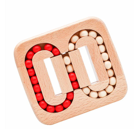 Rotating Magic Bean Fingertip Toy Wood Puzzles For Adults Kids