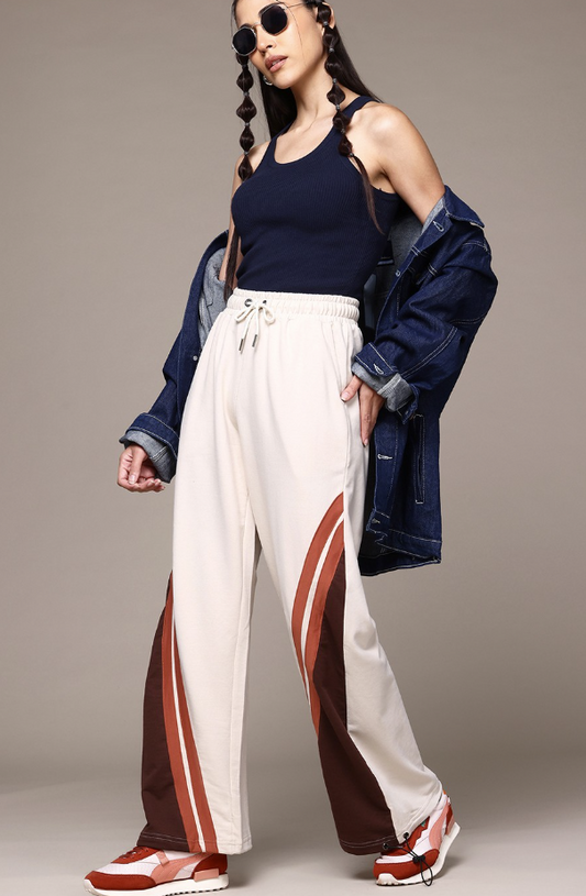 Stripe & Tie Toggle Joggers
