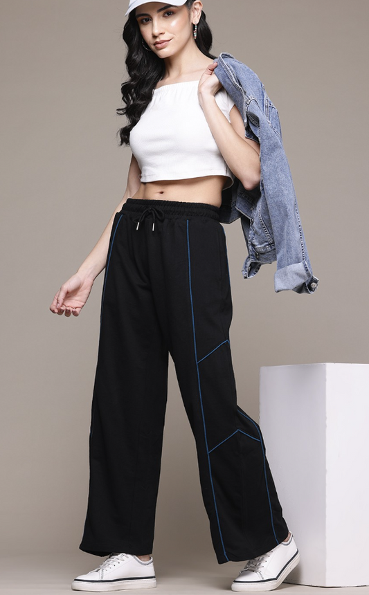 RelaxStripe Leisure Track Pants
